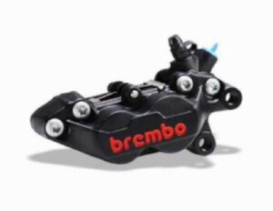 BREMBO 對四_黑底紅