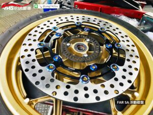 FAR SA 煞車浮動碟盤 x MT03 x R3 x TMAX I 完工報價